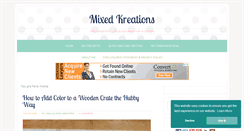 Desktop Screenshot of mixedkreations.com